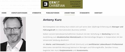 Netzwerkhinweis Antony Kurz